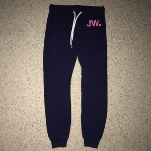 jack wills navy joggers